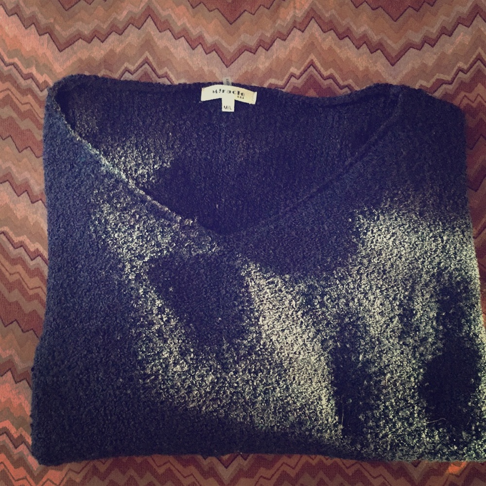 Miracle oversized navy sweater